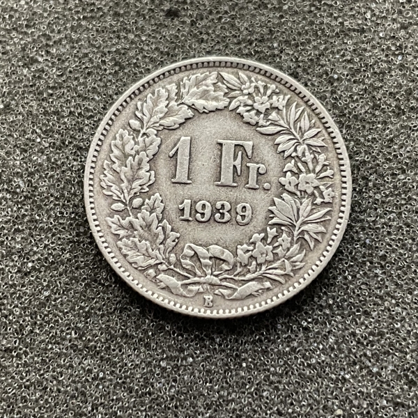 1 Franken Silber 1939